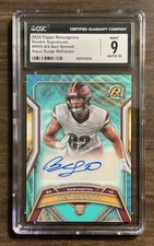 2024 Topps Resurgence Rookie Signatures Ben Sinnott Aqua Surge /249 CGC 9 🔥