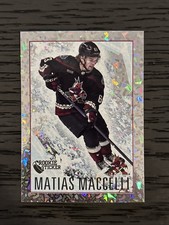 2023-24 Topps NHL Stickers Foil Rookie Matias Maccelli #22