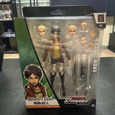 EREN JAEGER - Attack On Titan, Total Anime Action Figure, New/2024 SEALED