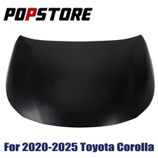 Hood Panel Fits 2020-2025 Toyota Corolla Primed Steel OE Replacement 5330102480