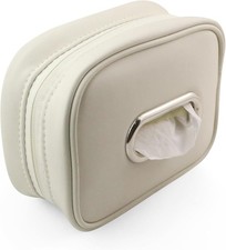 Car Tissue Holder, Tissue Box Cover Keep Car Tidy, Premium PU Leather Backseat