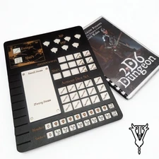 2d6 Dungeon Solo RPG player Dashboard Tracker