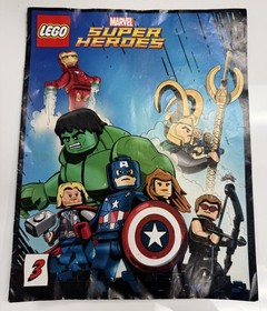 LEGO Marvel: Hulk's Helicarrier Breakout (6868) 100% complete with comic