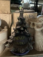 Beetlejuice Ceramic Light Up Tree Handmade And Glows In Dark