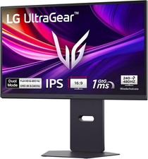 LG UltraGear 27G850A-B Monitor 4K 27" UHD 3840x2160 Nano IPS NVIDIA G-Sync 480Hz