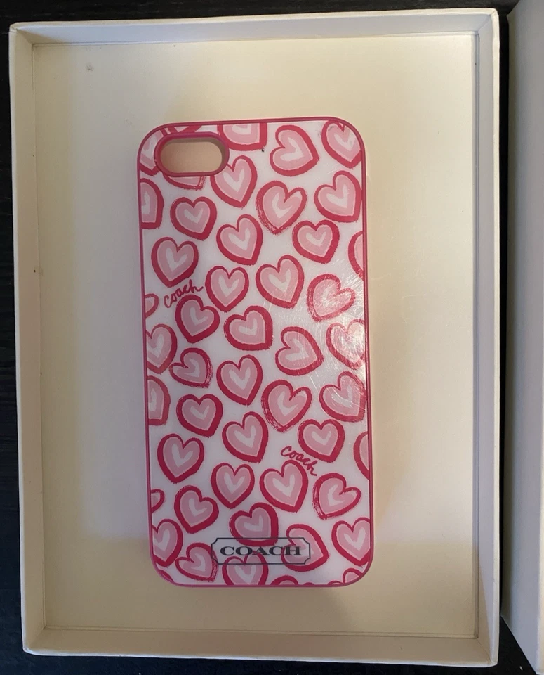 Estuche Coach Vintage Día de San Valentín 2014 iPhone 5, Auriculares Intrauditivos - Modelo F68616 Foto 3 de 4