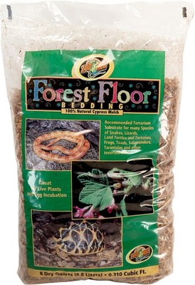 Croci Zoo Med CM-8E Forest Floor, 8.8 L, Zypressen Mulch Bodengrund für 