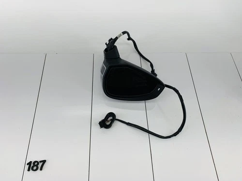 17-19 AUDI A4 B9 FRONT LEFT DRIVER SIDE EXTERIOR VIEW MIRROR FLORETT SILVER OEM