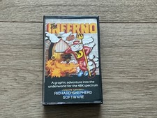 THE INFERNO (RICHARD SHEPHERD) ZX Spectrum Kassette. Getestet/funktionstüchtig