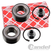 2X Febi Radlagersatz Vorderachse Passend FüR Citroen C2 C3 + Peugeot 106 206 306