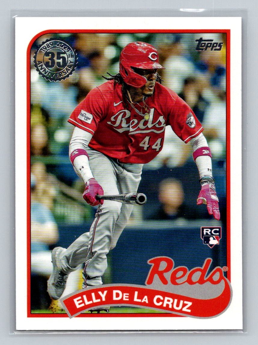 2024 Topps #89B-69 Elly De La Cruz 1989 Topps Baseball 35th Anniversary