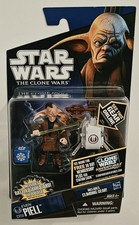 STAR WARS THE CLONE WARS CW58 EVEN PIELL with LIGHTSABER & GEAR 3.75 FIGURE