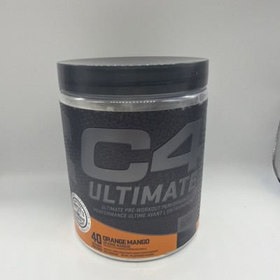 Cellucor C4 Ultimate Pre-Workout / 40 Servings / Orange Mango Exp: 10/2027