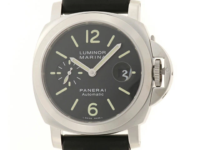 Panerai — Panerai Luminor Marina PAM00104 / OP6763 44mm Black Dial Automatic Men's #DW344