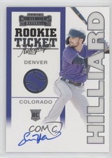 2020 Panini Contenders Retro 1998 Rookie Ticket Sam Hilliard #98RT-SH Auto ii1