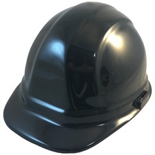 ERB Omega II Cap Style Hard Hat in Black