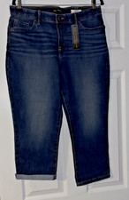 Lee Women's 24W Flex Motion Regular Fit 5 Pocket Capri Jeans Bewitched