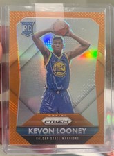 2015 Panini Prizm True Orange RC Kevon Looney Rookie Card /65 Warriors Pelicans. rookie card picture