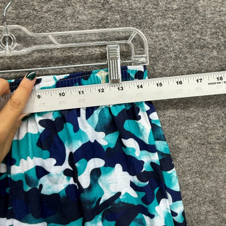 Nuevos Pantalones Cortos para Dormir Cat & Jack Niños XL Azul Camuflaje Bolsillos Prendas para Dormir Foto 2 de 4