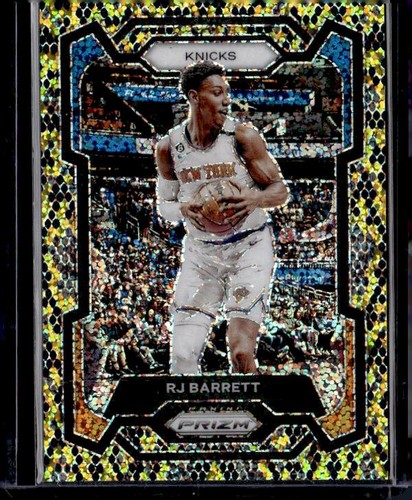 2023-24 Panini Prizm #263 RJ Barrett Prizms King Snake
