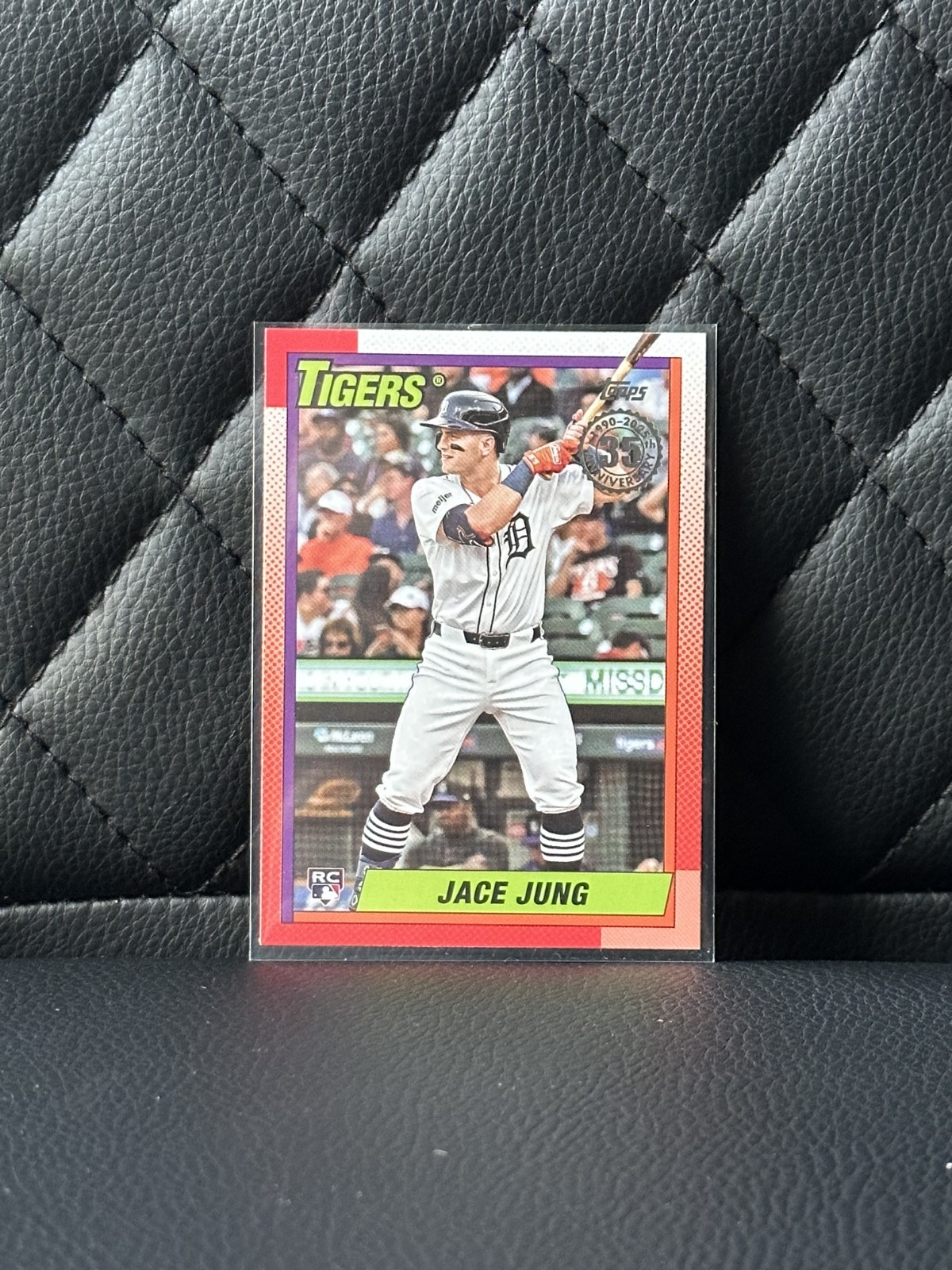 2025 Topps Series 1 - 1990 Topps Baseball Jace Jung #T90-55 (RC)