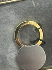 Christian Dior Vintage Gold Silver Tone Keychain with Original Box — photo 5