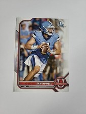 2021-22 Bowman University #81 Sam Howell North Carolina Tar Heels 5.