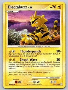 Electabuzz Lv.29 81/130 Diamond And Pearl Common PL