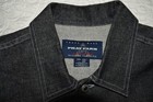 Vintage Men's Phat Farm Black Jean Button Up Jacket Size XXL Y2K Trucker — photo 7