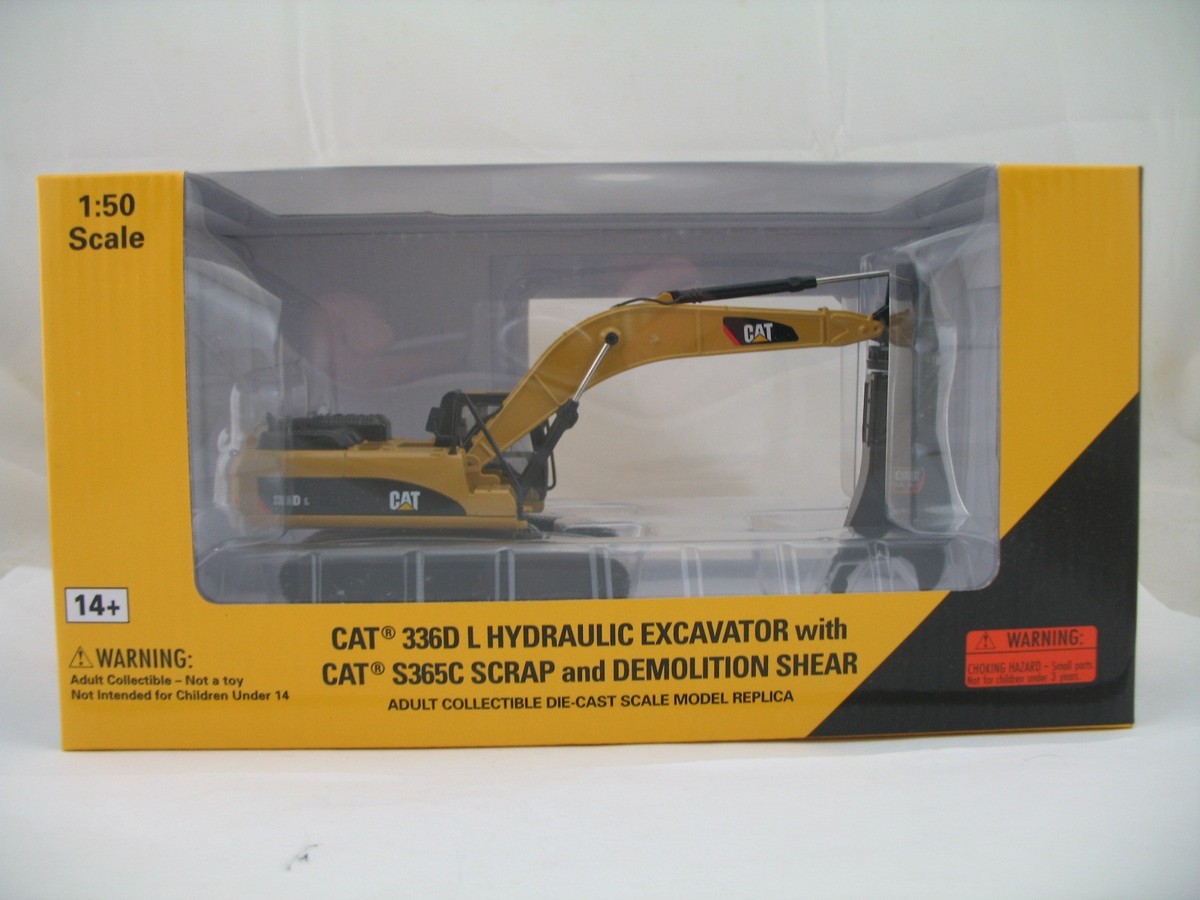 Norscot 1:50 Model 55283: CAT 336D L Hydraulic Excavator w/ S365C