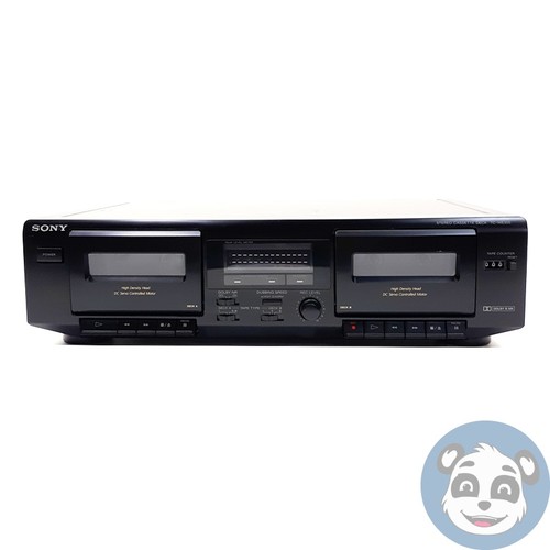 SONY TC-WE305 Stereo Cassette Deck Dual Tape Player Recorder - "B" - Picture 2 of 6
