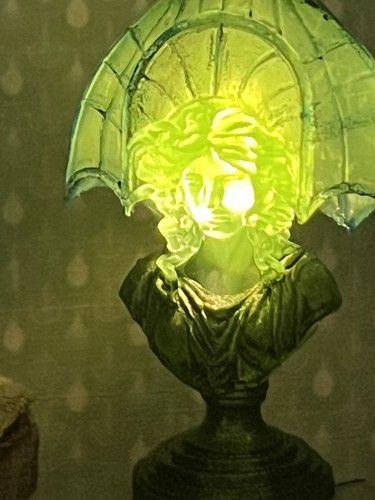 1:12 Miniatur Puppenhaus viktorianische Medusa Lampe beleuchtet - Bild 5 von 16