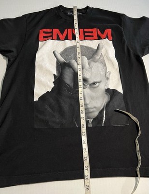 Eminem 2014 Monster Tour Devil Horns Black T-Shirt VTG Tee Shirt