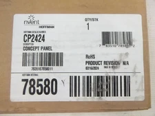 NEW Nvent Hoffman CP2424 Concept Panel 22-3/4"x 23" Mild Steel White 78580