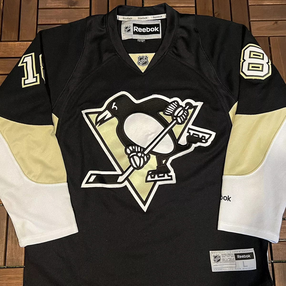 Pittsburgh Penguins Black Jersey NHL L