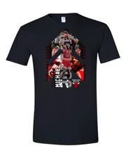 Michael Jordan Champion Graphic Tees - Unisex Short Sleeve - Size  S - 4 XL