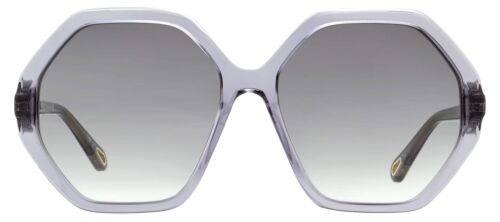 Chloe Esther Sonnenbrille CH0008SA 003 transparent grau 58 mm 8 - Bild 2 von 2