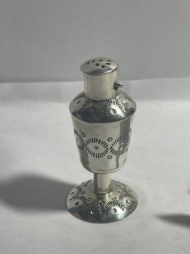 Native American TKW Tim Kee Whitman Mini Sterling Shakers Handcrafted 925 - Picture 8 of 9