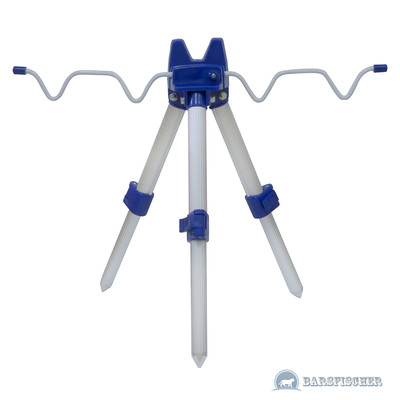 WETTKAMPF DREIBEIN RUTENAUFLAGE, RUTENSTÄNDER, TRIPOD ROD HOLDER, RUTENHALTER