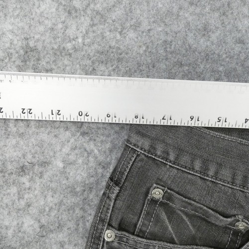 Avirex Shorts Mens 36 Gray Med Wash Wide Leg Baggy Streetwear - Picture 8 of 15