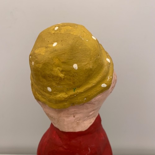 Vintage 1950er Wimpy Popeye's Hamburger Buddy Carnival Chalkware 9,25" Statue Figur - Bild 11 von 17