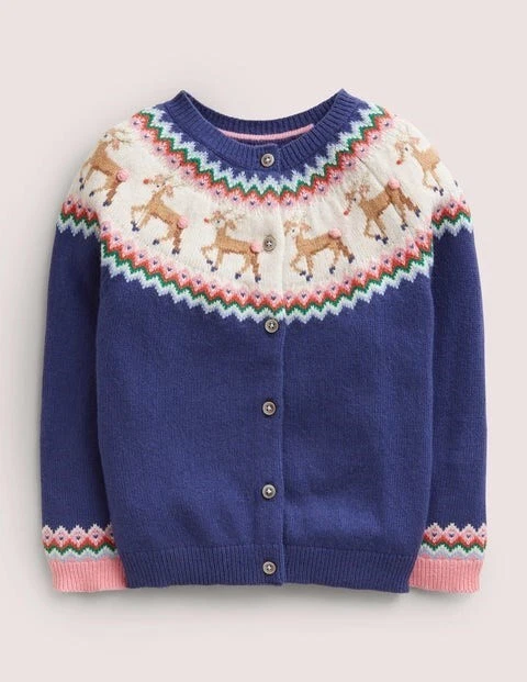 Cardigan Mini Boden Enfant Taille 3-4 Ans - Occasion En Très Bon état, Laine Ou Coton Doux