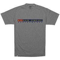 Dvs Performance S/s Grey 020 Men's T-shirt Sz. S M L Dvs Performance S/s Grey 020 Men's T-shirt Sz. S M L