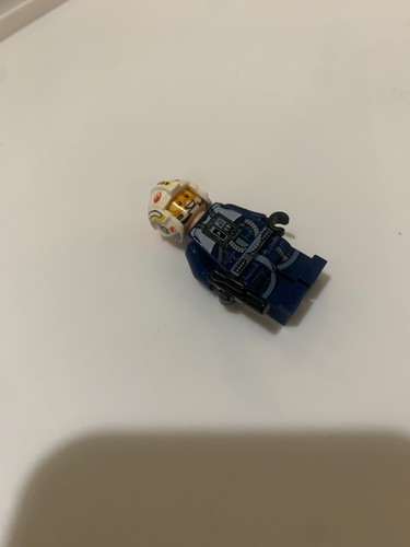 LEGO Star Wars Rebel Pilot Y-Wing Minifigure sw0801 75162 Dark Blue Jumpsuit - Picture 2 of 6