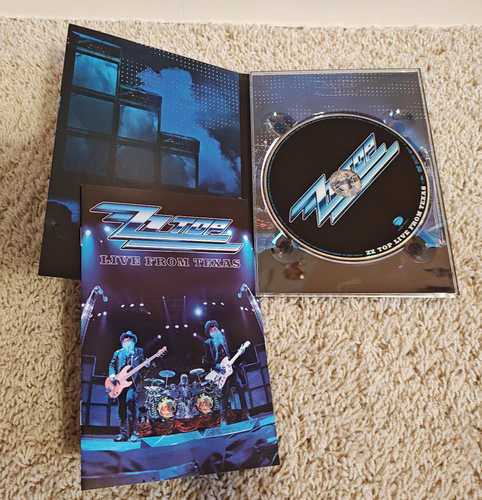 ZZ TOP Live From Texas DVD Video With Insert - DTS Digital Surround Sound - Bild 5 von 9