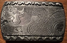 Men's Belt Buckles Dragon Alloy Clothing Accessory