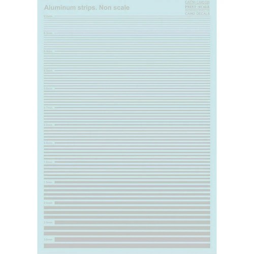 Print Scale 039-camo Decal Flugzeug Non scale Aluminiumstreifen Wasserrutsche Decals - Bild 8 von 12