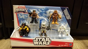 NEW-Playskool-Star-Wars-Galactic-Heroes-Solo-Smugglers-Scoundrels-Range-5-Pack