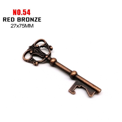 5pcs Large Retro Antique Vintage Old Look Decorative Key Charms Jewelry Pendants - Picture 14 of 23