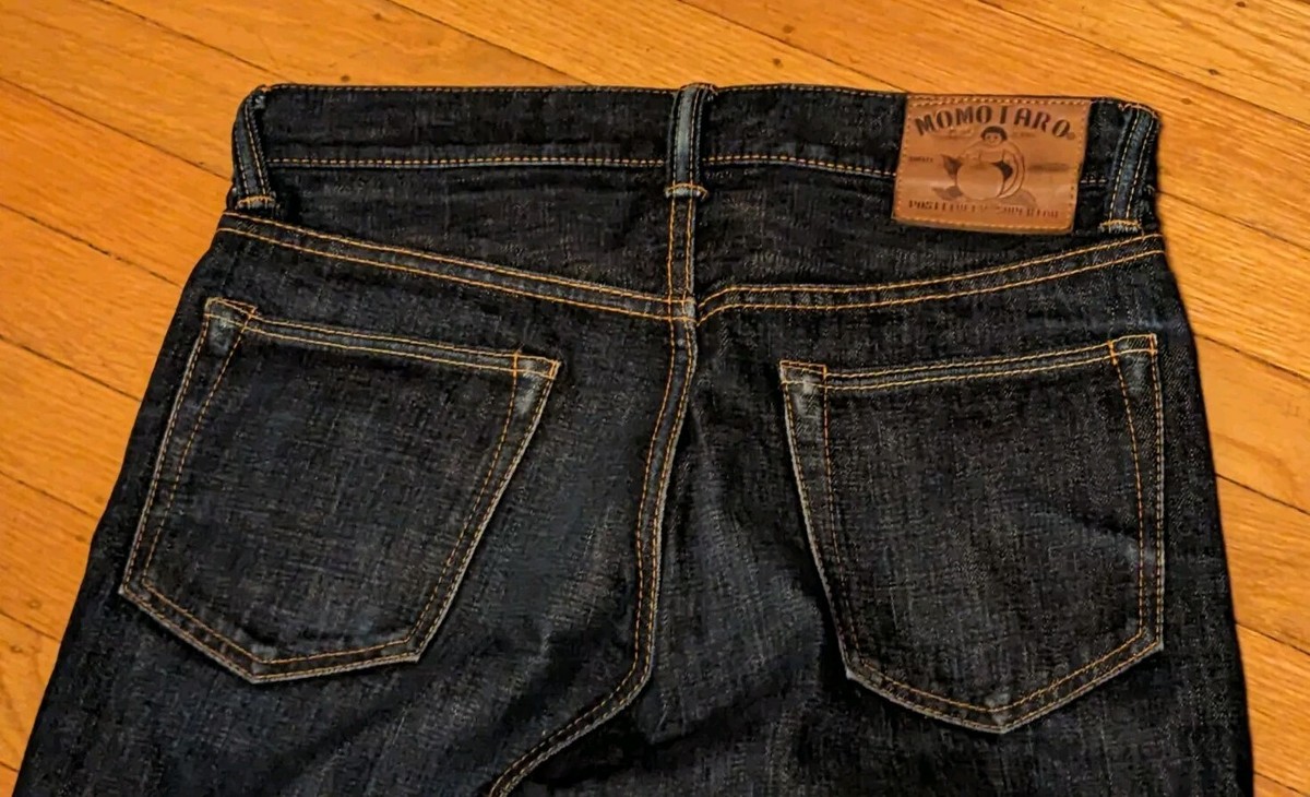MOMOTARO RED LINE SELVEDGE HEAVY DENIM JEANS 30×32 | eBay